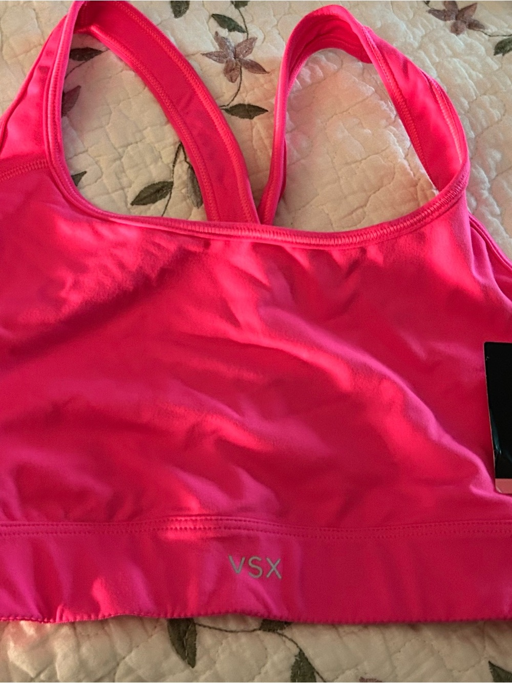 VSX Pink Racerback Sports Bra